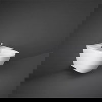 Bideu suspendat alb lucios Rak Resort, Rak