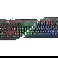 Tastatura gaming mecanica Redragon Varuna K559 RGB, iluminare RGB, full anti-ghosting, USB, negru