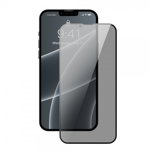 Set 2 x Folie Sticla Securizata Baseus Anti Spy Full Cover Compatibila Cu iPhone 13 / 13 Pro, Privacy, Baseus