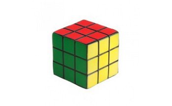 Jucarie antistres Wanted sub forma de cub Rubik, 6 cm