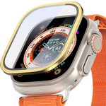 Accesoriu smartwatch Flas compatibila cu Apple Watch Ultra 49mm Gold, DuxDucis