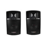 Set De 2 Boxe Audio Cu Diametru Difuzor 12 Inch Klausstech, Conexiune Prin Bt , Putere Rms 350 W , Moderne , Sensibilitatea Boxelor 91 Db , Spl Max 115 Db , Culoare Negru, KlaussTech