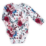 Body cu maneca lunga bumbac 100% (180097) Colectia Kate 2021 Marimea 74, NICOL