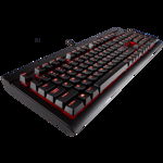 Tastatura Gaming Corsair K68 LED Rosu CHERRY MX Red Black