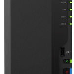 NAS Synology DS218, 2 Bay-uri, Gigabit, Procesor Realtek RTD1296, Quad Core, 2 GHz, 2 GB DDR4 (Negru), Synology