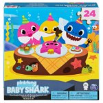 Spin Master - Puzzle de podea Baby shark , Puzzle Copii , 61x46 cm, piese 24, Multicolor