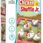 Joc de logica Chicken Shuffle JR., Smart Games, 4-5 ani +, Smart Games