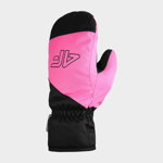 Mănuși de schi Thinsulate pentru fete - roz, 4F Sportswear