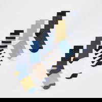 Reserved - Set de 5 perechi de șosete - verde-oliv deschis, Reserved