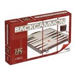 Joc Table / Backgammon premium in geanta de piele, Cayro, 
