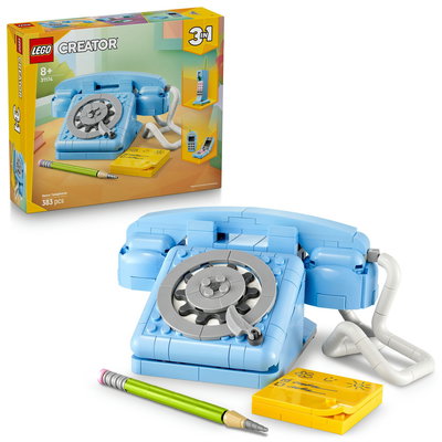 LEGO Creator 3 in 1 - Telefon retro 31174, 383 piese