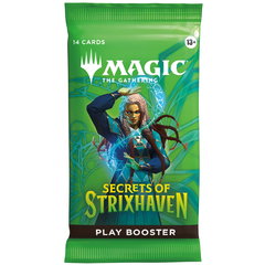 Magic The Gathering Play Booster Secrets of Strixhaven Magic The Gathering Play Booster Secrets of Strixhaven