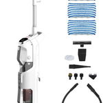 Aspirator Vertical cu Abur, Multifunctional, Polti Vaporetto 3 Clean, 1800 W, 0.5 l, Cyclonic, Alb Gri