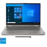 Laptop 2in1 Lenovo ThinkBook 14s Yoga ITL (Procesor Intel® Core™ i5-1135G7 (8M Cache, up to 4.20 GHz), 14" FHD, Touch, 8GB, 256GB SSD, Intel® Iris Xe Graphics, Win10 Pro, Gri)