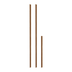 Pervaz din MDF pentru usa de interior Idealine 9110 Gold Walnut  3 bucati/set, Idealine