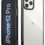 Protectie spate Ringke FSAP0055 pentru iPhone 12 / 12 Pro (Gri)