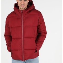 COLIN'S, Geaca cu gluga matlasata, Rosu inchis, L COLIN'S, Geaca cu gluga matlasata, Rosu inchis, L