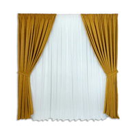 Set complet pentru fereastra DRAPERIE CATIFEA V16+ PERDEA 1008