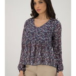 Bluza dama Engros, marca Hailys, cu imprimeu multicolor, Hailys