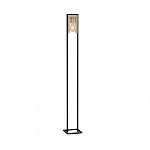 Lampa de podea Vincenzo, lemn, bej, 1 x E27, 60W, H 150 cm, Mathaus