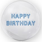 Balon 45cm Happy Birthday, 