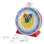 Ceas educativ din lemn, Melissa & Doug