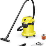 Aspirator Umed Si Uscat WD 3 V-17/4/20, Cablul de 4 m, Consumul de energie 1000W, Karcher