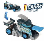 Camion cu lansator si masinuta T-Racers Mix N Race Ice, 