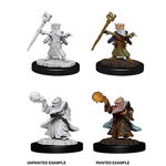 D&D Unpainted Miniatures: Male Gnome Wizard, D&D