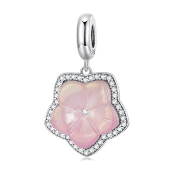 Talisman din argint Floare Sidefata, EdenBoutique