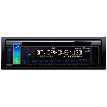 JVC Radio CD auto KD-R881BT, 4x50W, USB, Bluetooth, Aux, MP3, WMA, WAV, FLAC