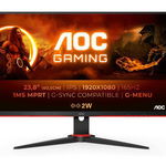 Monitor AOC 23.8" 24G2SPU/BK, Diagonal (inch): 23.8, Diagonal (cm): 60.5,