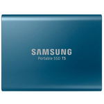 SSD Extern Samsung T5, 500GB, Albastru, USB 3.1