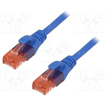 Cablu digitus Crossover cablu patch-uri U / UTP cat. 6 niebeski 3m (DK-1612-030 / B), Digitus