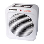 Aeroterma electrica Albatros AC-22A4, 2 trepte, 2 kW, 200 x 123 x 225 mm, termostat reglabil