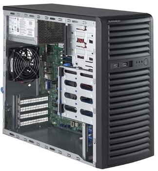 Server HP ProLiant DL320e Gen8 v2 (Intel Xeon E3-1220 v3, Haswell, 4GB, No HDD, 1x300W PSU)