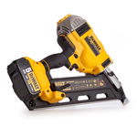 Pistol batut cuie, acumulator XR Li-Ion, 18V, 2x5.0Ah, 50-90mm, Dewalt