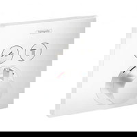 Baterie dus alb mat Hansgrohe Select, 