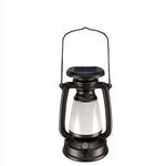 Lampa Solara En-gros Retro Tip Felinare Camping LY16B Negru cu Mâner Reîncărcabila, 