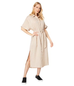 Imbracaminte Femei ECOALF Sezalf Dress Bleached Sand, ECOALF