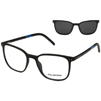 Rame ochelari de vedere barbati Polarizen CLIP-ON MSD05-12 C.01L C3, Polarizen
