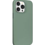 Husa iPhone 14 Plus Devia Nature Series Silicone Magnetic Light Green