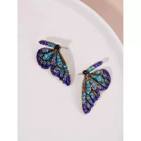 Cercei Fluture Albastri - 07725, Inovius