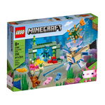 LEGO Minecraft Duelul cu Gardianul 21180, 255 piese, Lego