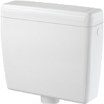 Rezervor WC actionare dubla AlcaPLAST A93, montaj la semi-inaltime, alb