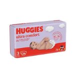 Scutece Huggies, Ultra Comfort Jumbo, Nr 3, 4-9 kg, 56 buc, Huggies