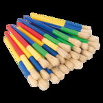 Set 30 de pensule groase pentru copii mici, PLAYBOX