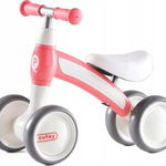 Tricicleta fara pedale, Pushbike mini Qplay Cutey, 50x15x38.5 cm, Roz, Qplay