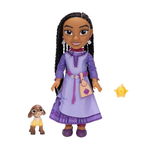 Papusa interactiva cu accesorii Disney Wish Asha 38 cm, Jakks Pacific