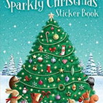 Carte cu stickere - Little Sparkly Christmas Book